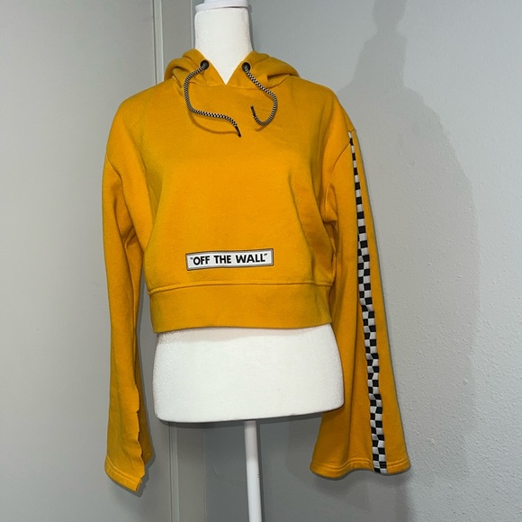 Vans Tops - Vans Y2K Hoodie‎ with Checkered sleeves